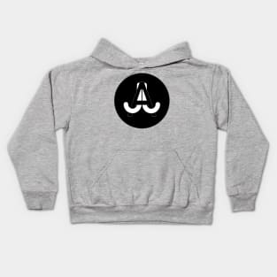 Just Joshin' Around - simply black and white Kids Hoodie